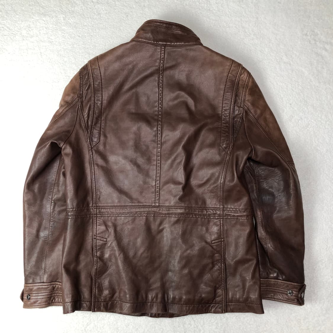 헨리코튼 레더자켓  상품이미지2