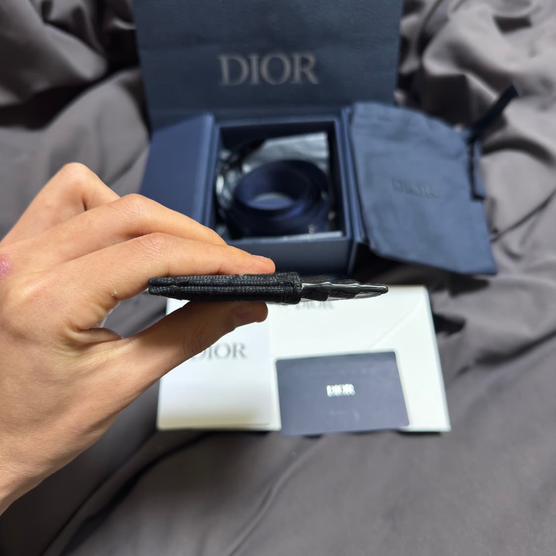 [S급/풀구성] 디올 오블리크 카드지갑 상품이미지5