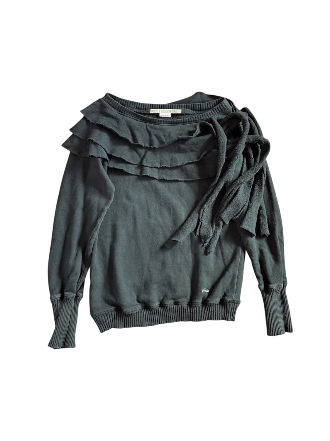 Ruffle Fringe Sweat 상품이미지1