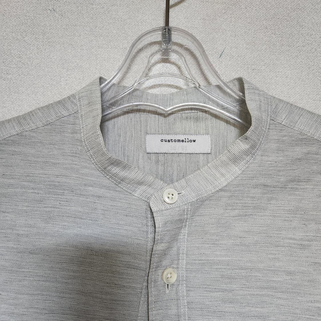 커스텀멜로우 마혼방 칠부 셔츠 남95 상품이미지3