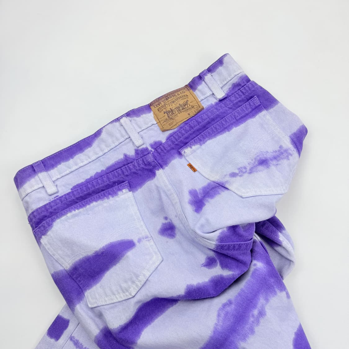 90s 리바이스 505 타이다이 데님팬츠 상품이미지4