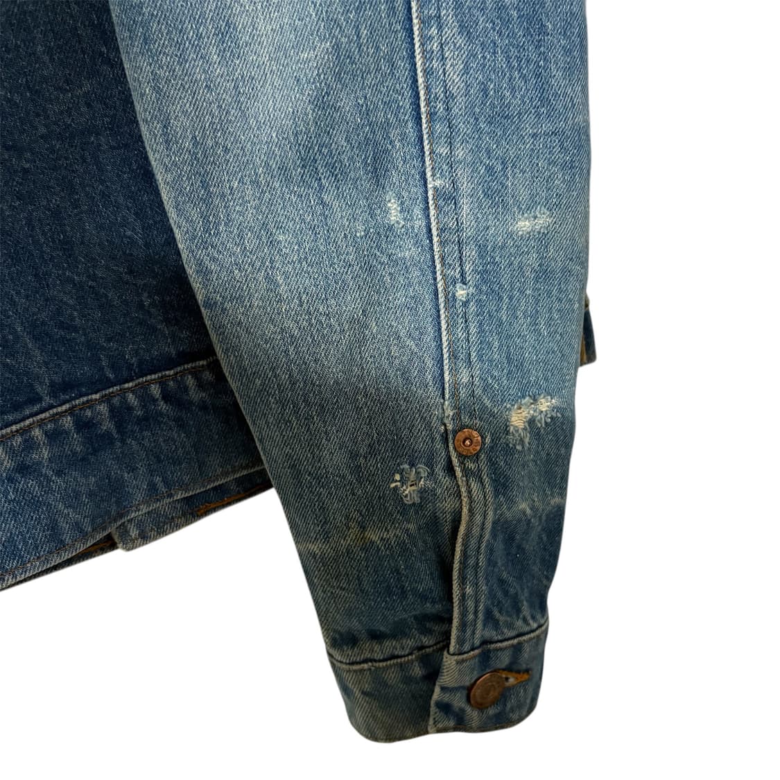 80s 폴로 웨스턴 2세대 데님 트러커 자켓 M 덩가리 상품이미지8