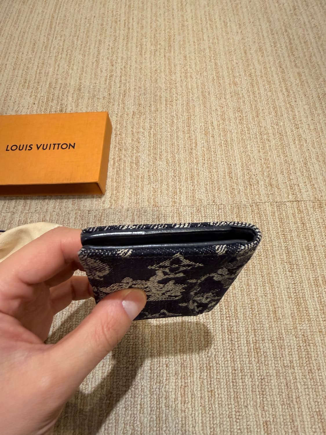 루이비통 태피스트리 데님 한정판 오거나이저 상품이미지5