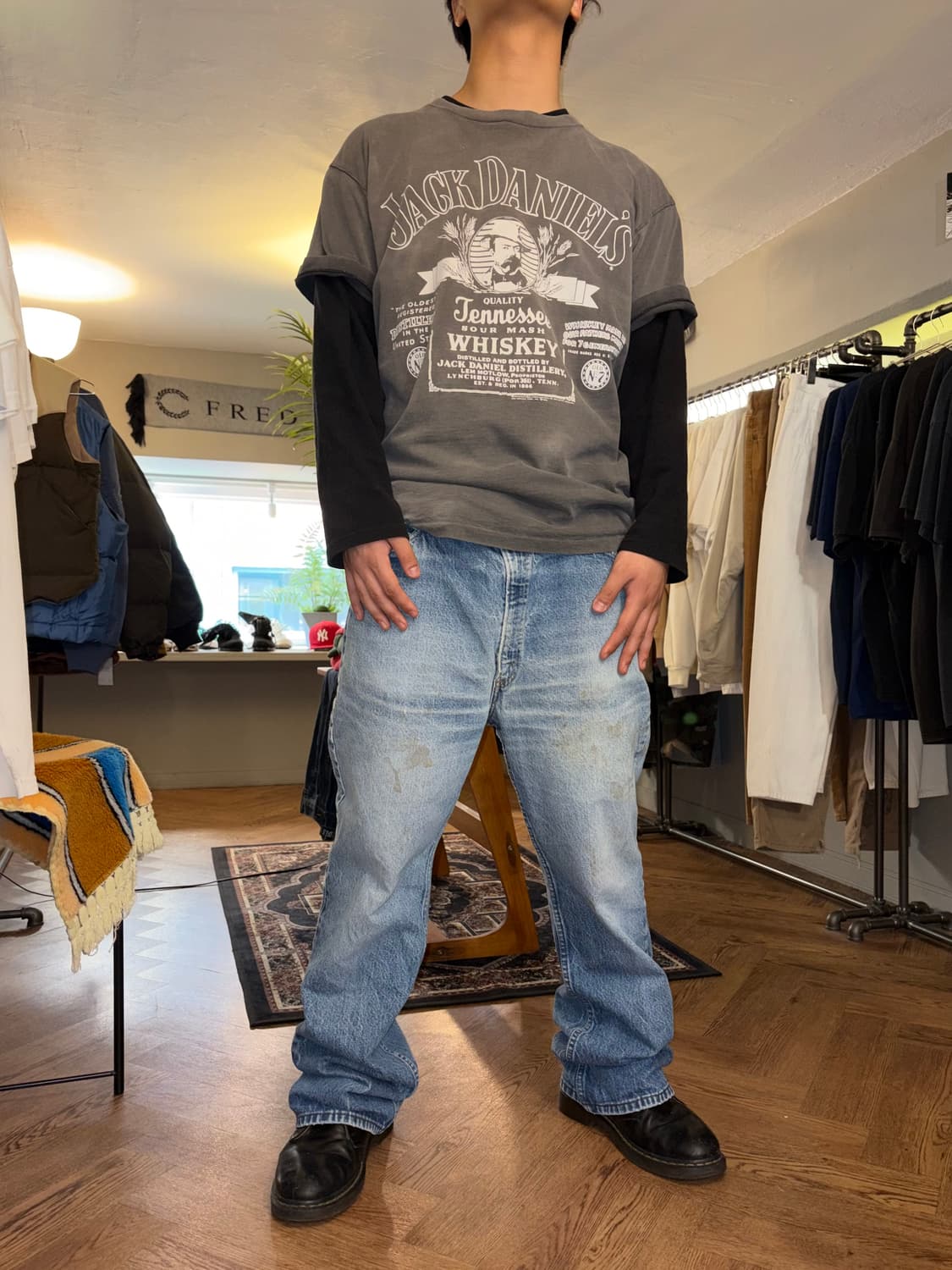 80‘s Jack Daniel’s Jasper Newton No.7 T 상품이미지3