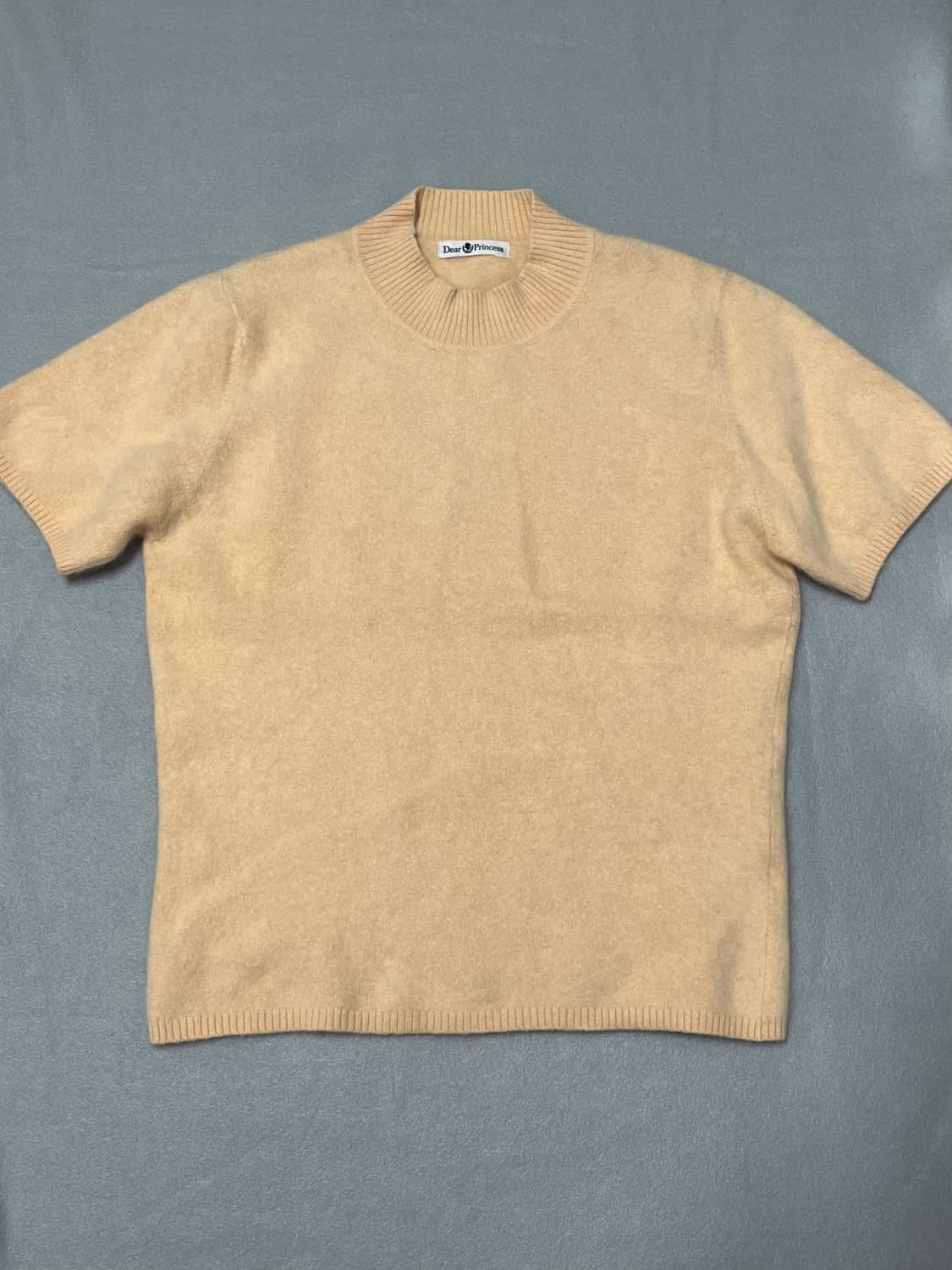 노랑 캐시미어 니트 상품이미지1