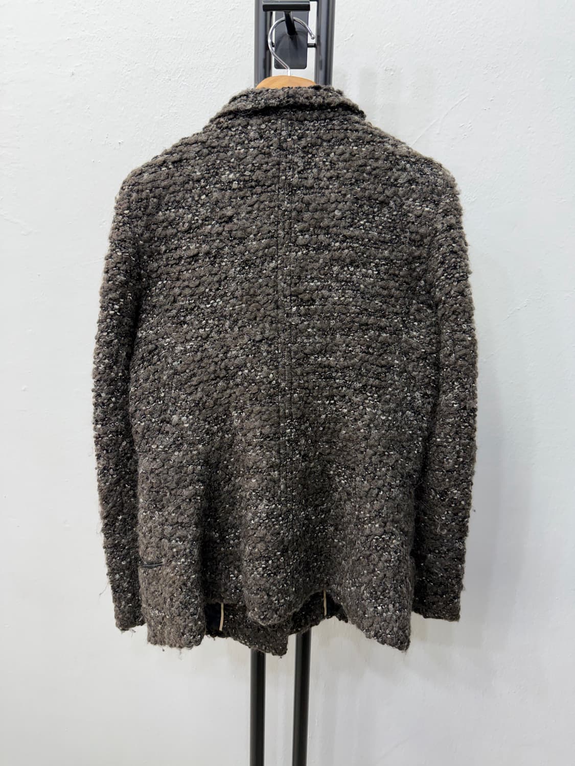 정품) 마쥬 트위드 자켓 브라운 55-66 상품이미지6