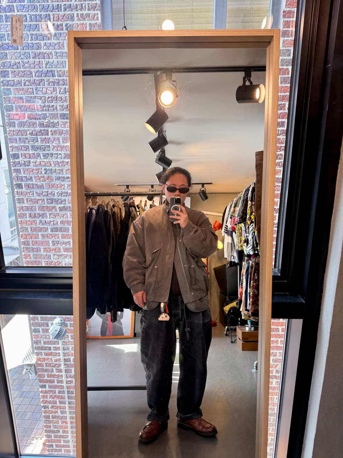 WYM LIDNM 숏 m-65 자켓 M(XL) 상품이미지3