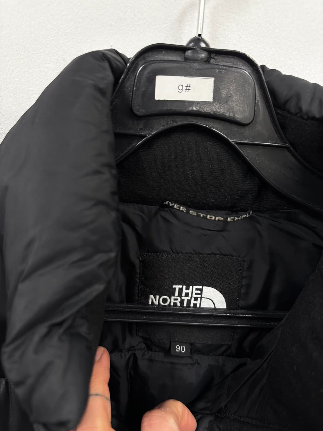 노스페이스 700 다운 패딩조끼 상품이미지4