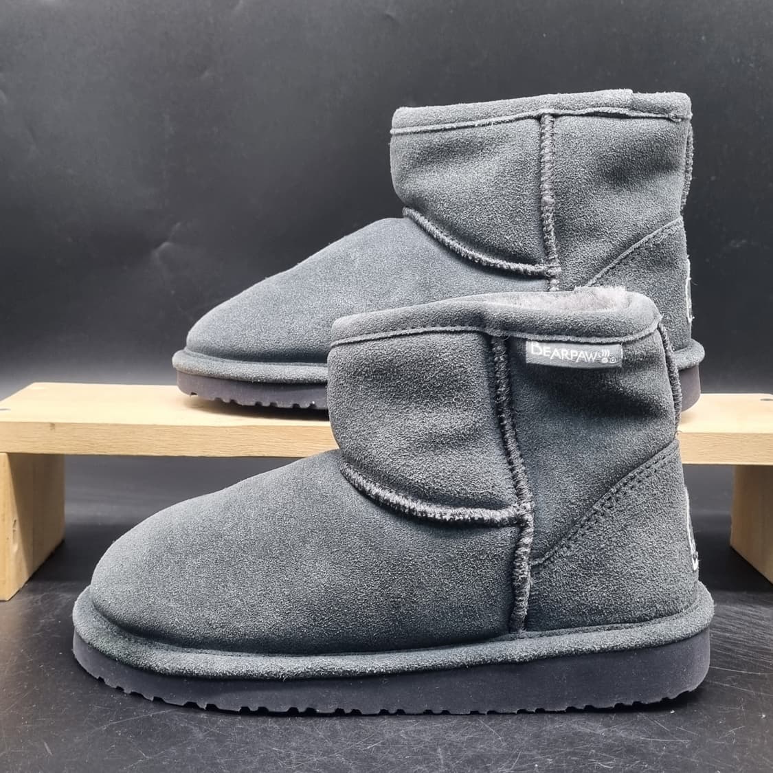 베어파우 그레이 양털 부츠 230 상품이미지1
