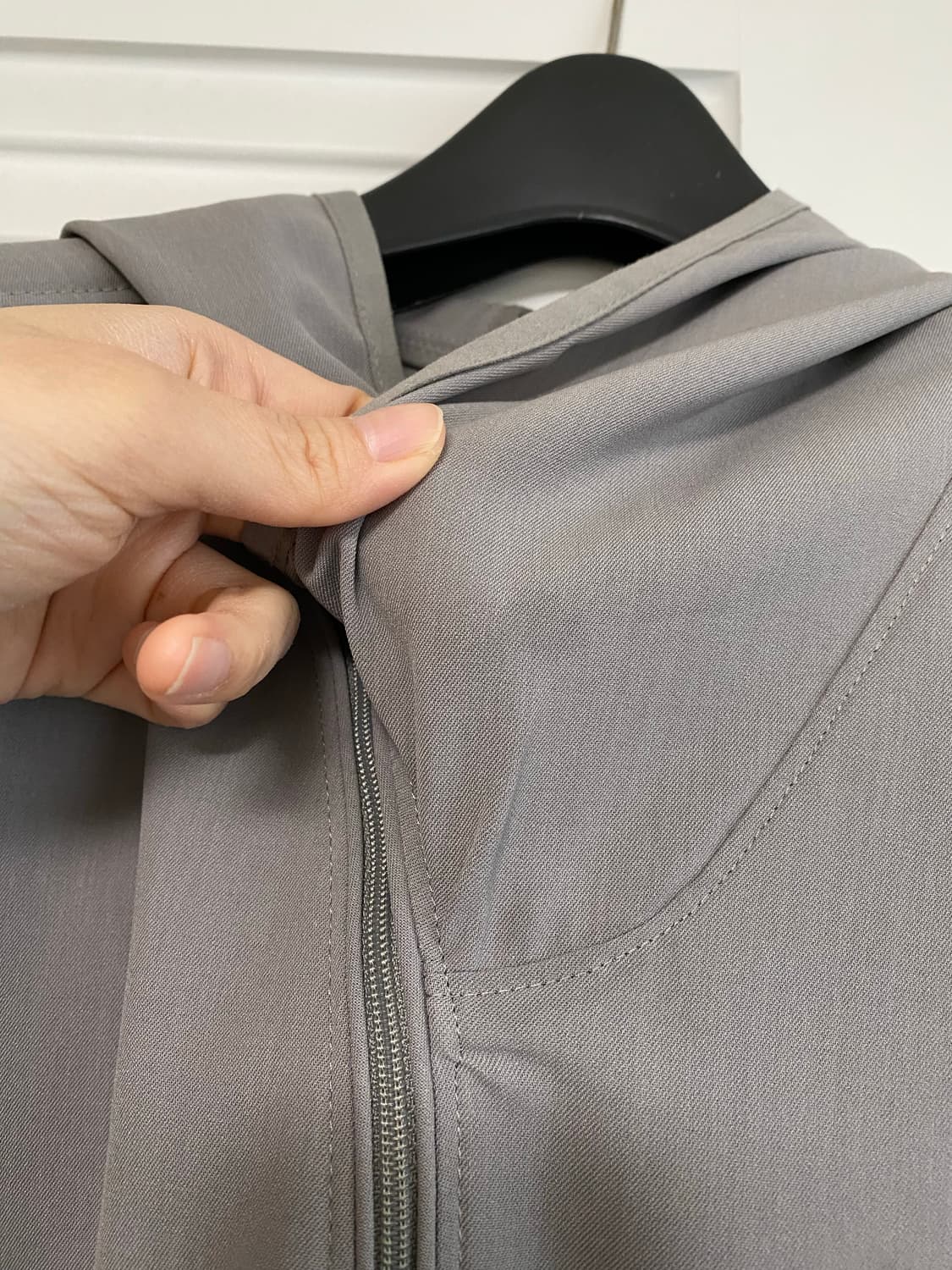 누마레 ee 컷아웃 슬리브 후디 집 자켓 m사이즈 상품이미지6