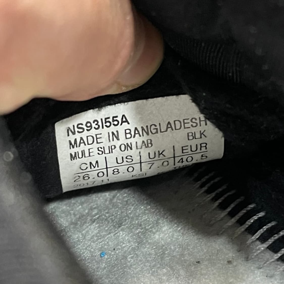 260 노스페이스 패딩 슬립온  상품이미지7