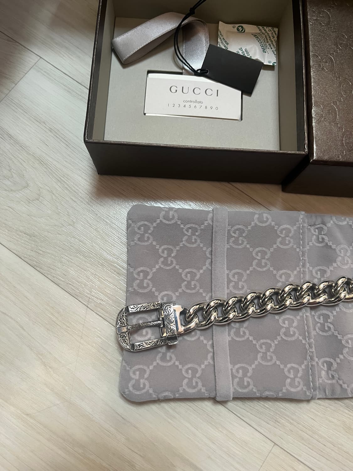 구찌 가든 컬렉션 실버 팔찌  상품이미지3