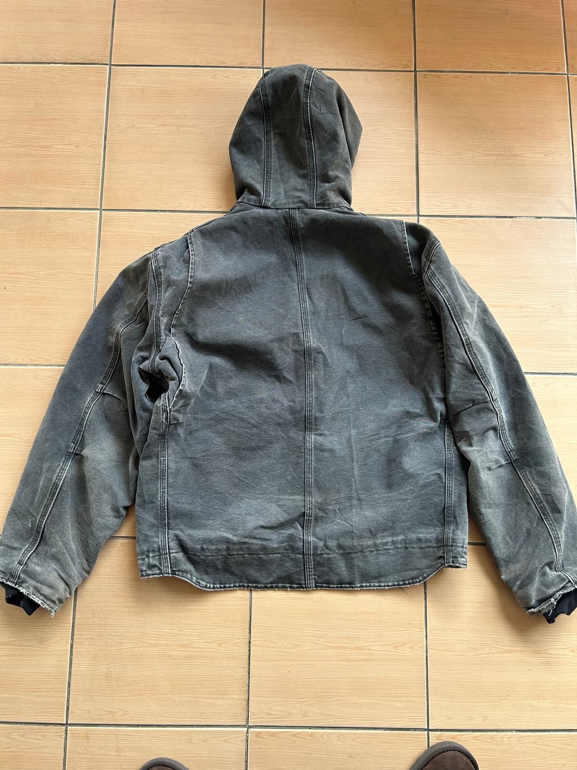 칼하트 시에라 자켓 블랙 상품이미지4