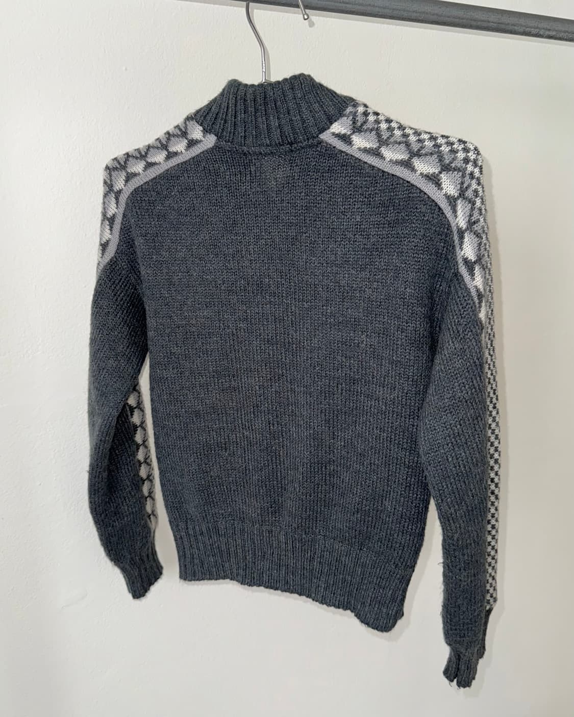 빈티지 니트 집업 상품이미지3