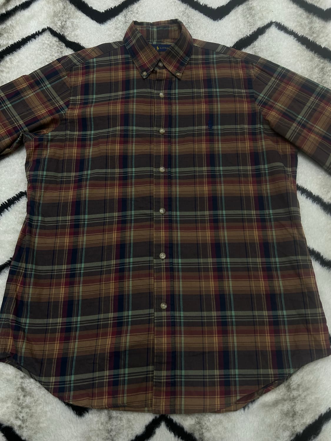 [M]폴로랄프로렌 클래식 체크 셔츠 상품이미지3