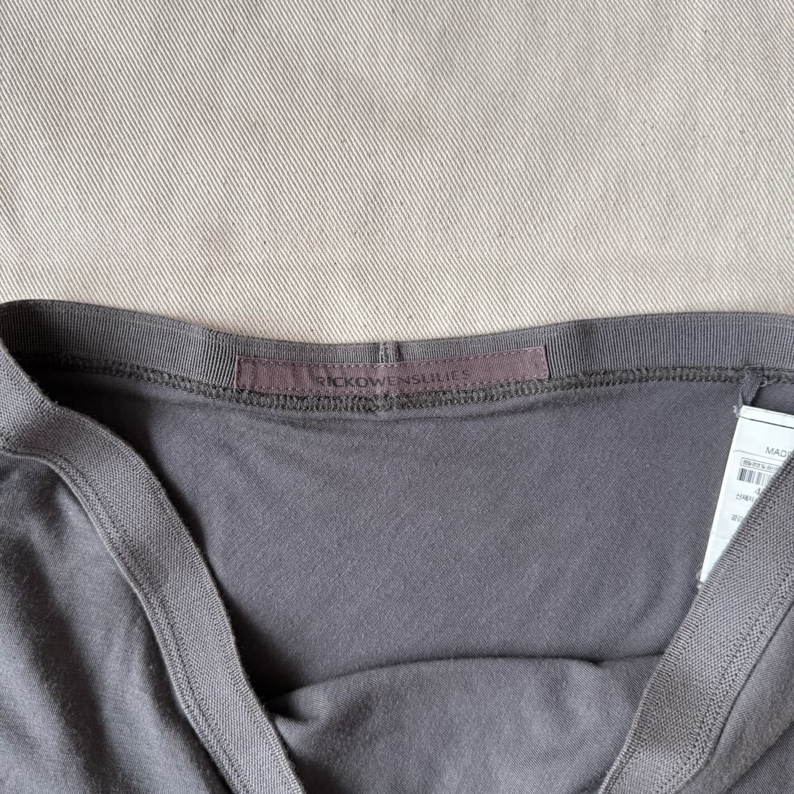 릭오웬스 릴리스 드레이프 미디 스커트 상품이미지6