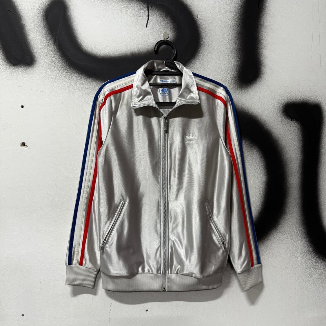 아디다스 파이어버드 40주년 리미티드 실버 저지 자켓 상품이미지1