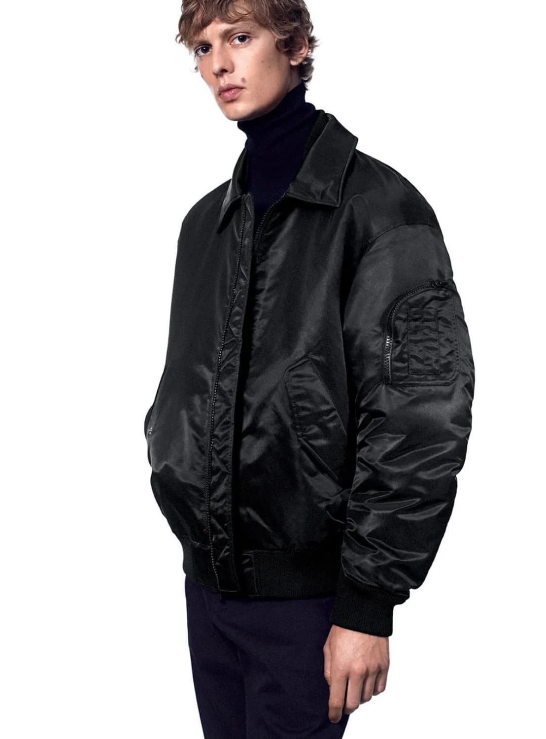 (교환)유니클로 질샌더 +j ma-1 블루종 L->M 상품이미지2