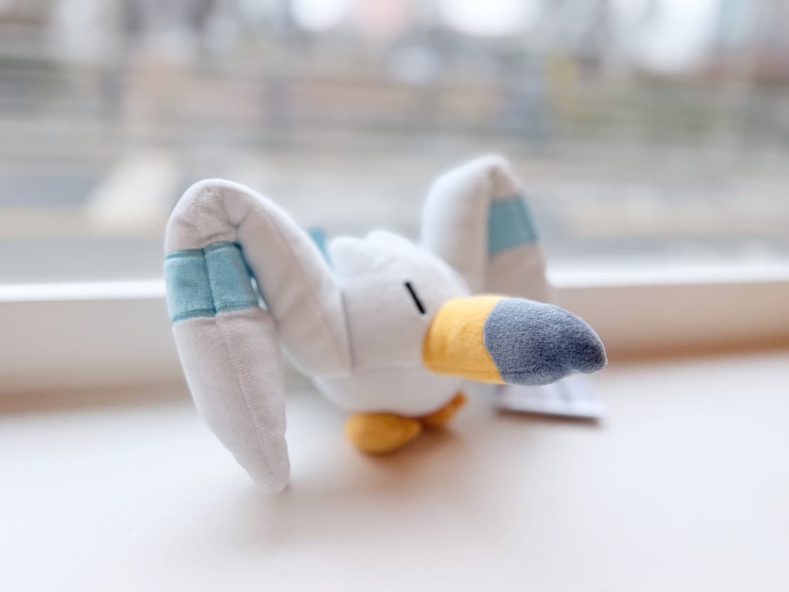 일본 포켓몬 갈모매 캬모메 마스코트 봉제인형 새상품 상품이미지3