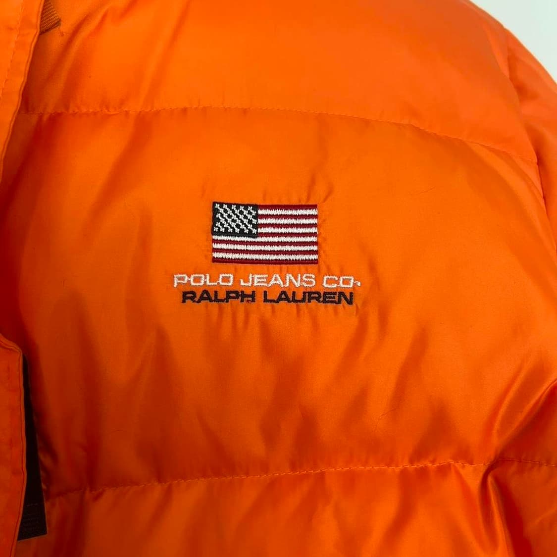 폴로 진 컴퍼니 랄프 로렌 패딩 자켓 오렌지 상품이미지2