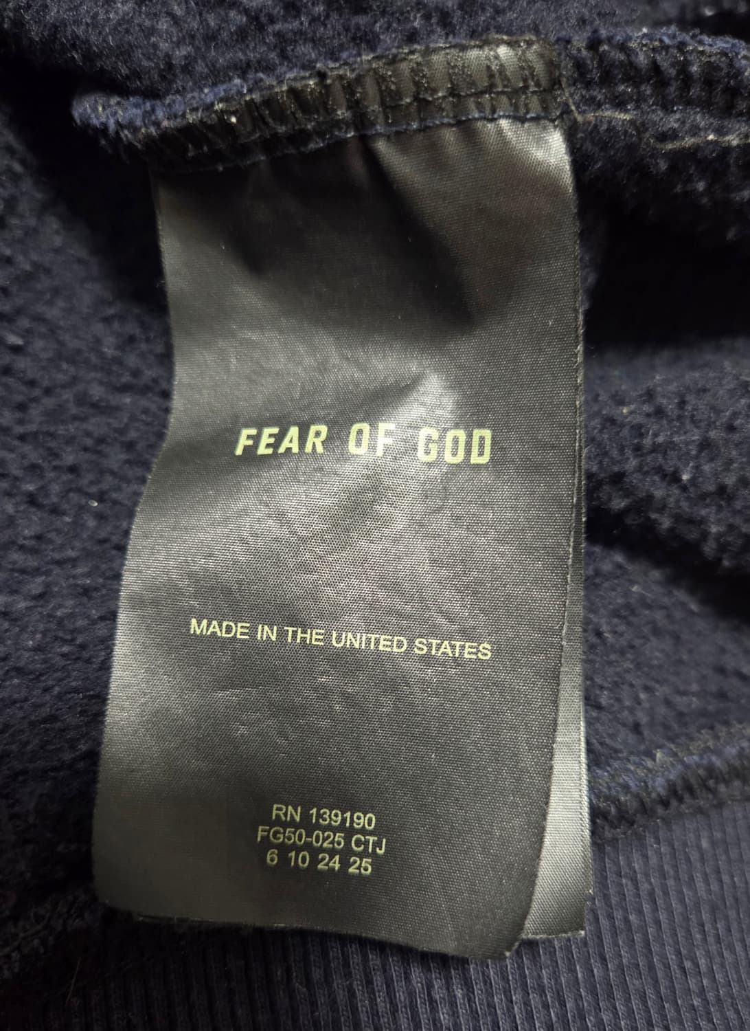 피어오브갓 7번 후드티 상품이미지8