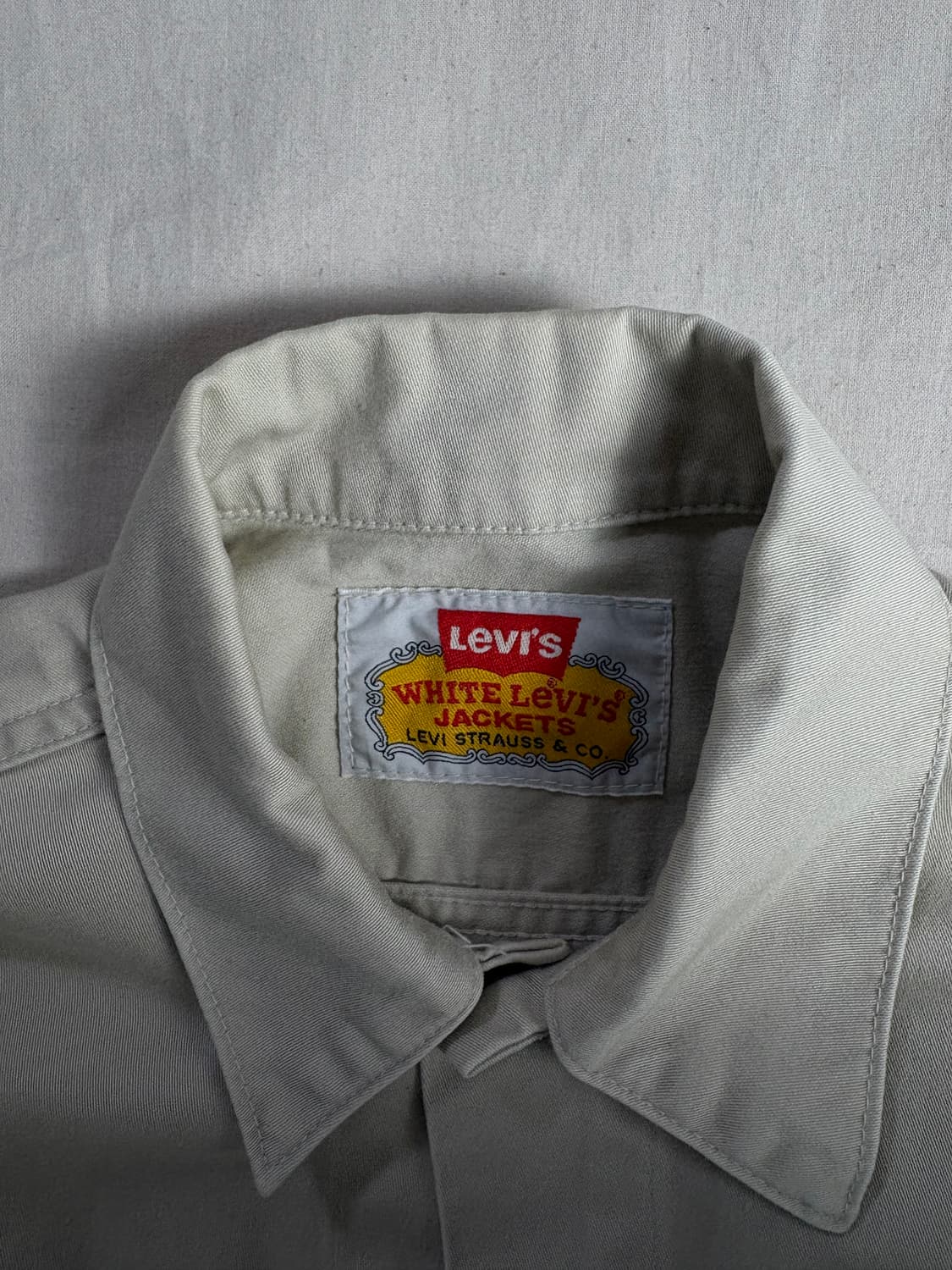 Levis 화이트라벨 트러커 자켓 40 상품이미지4