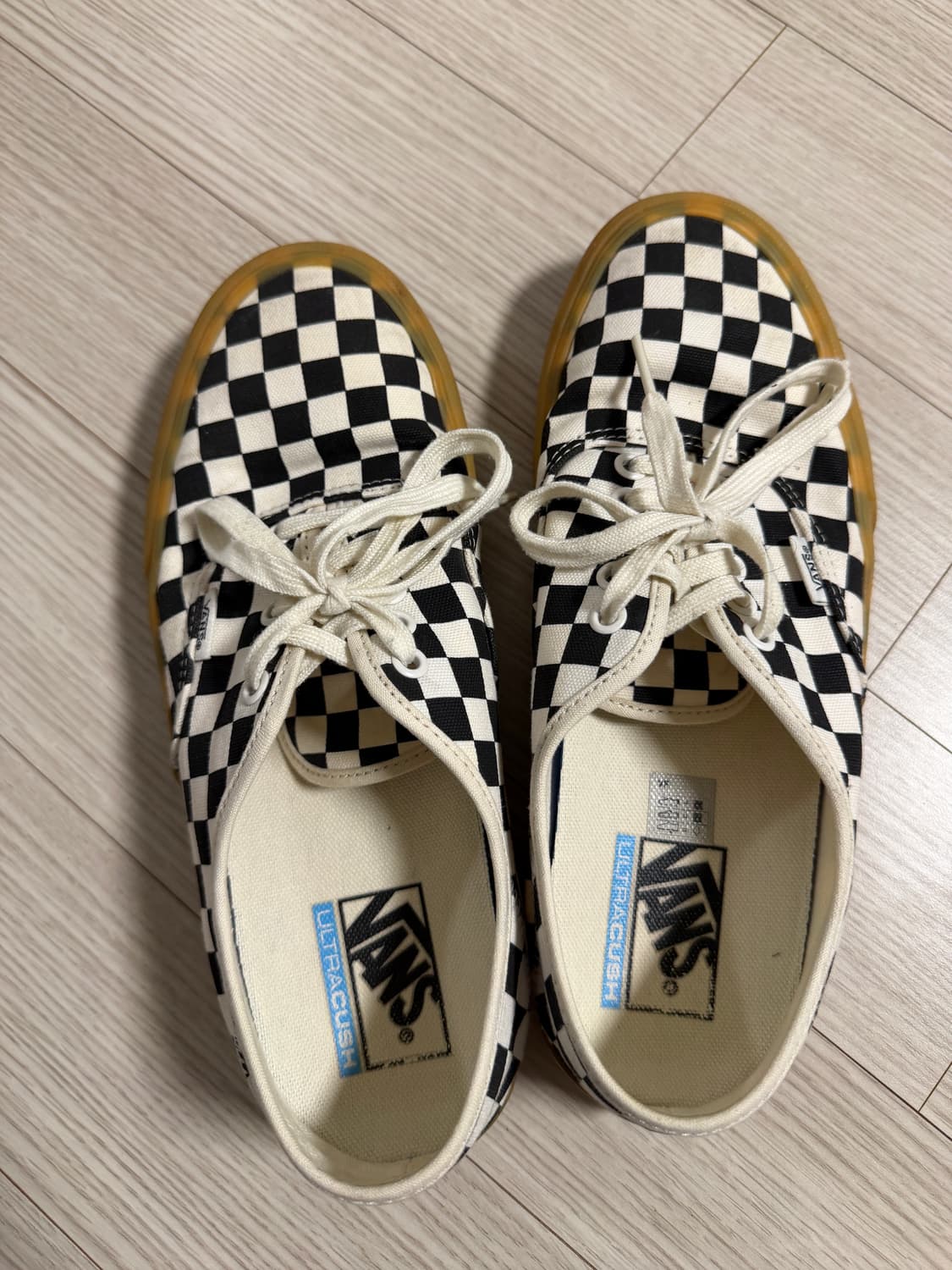 반스 체커보드 에라 어센틱 검솔 상품이미지3