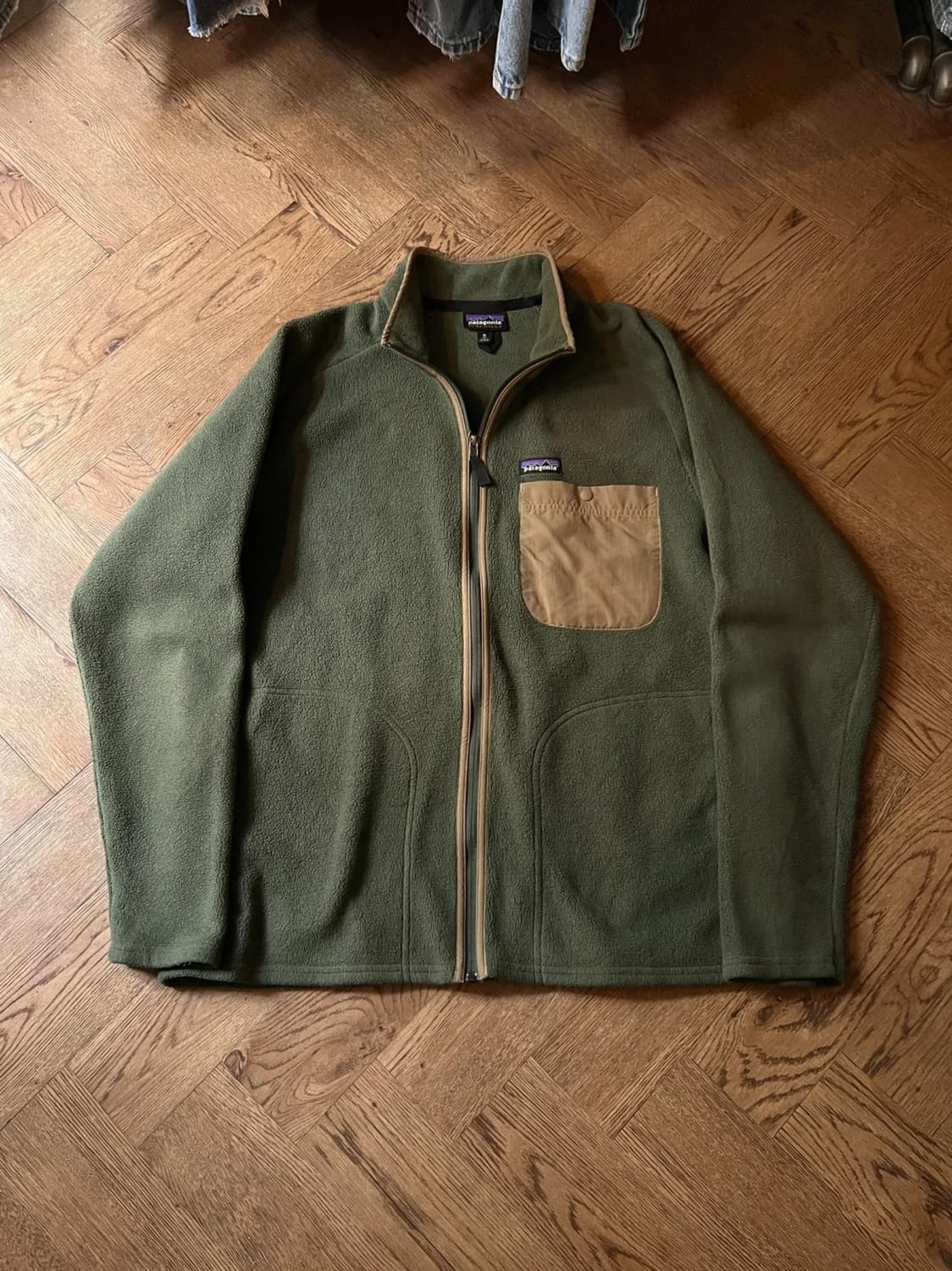 [XL]파타고니아 신칠라 빈티지 그린 플리스 자켓 상품이미지1