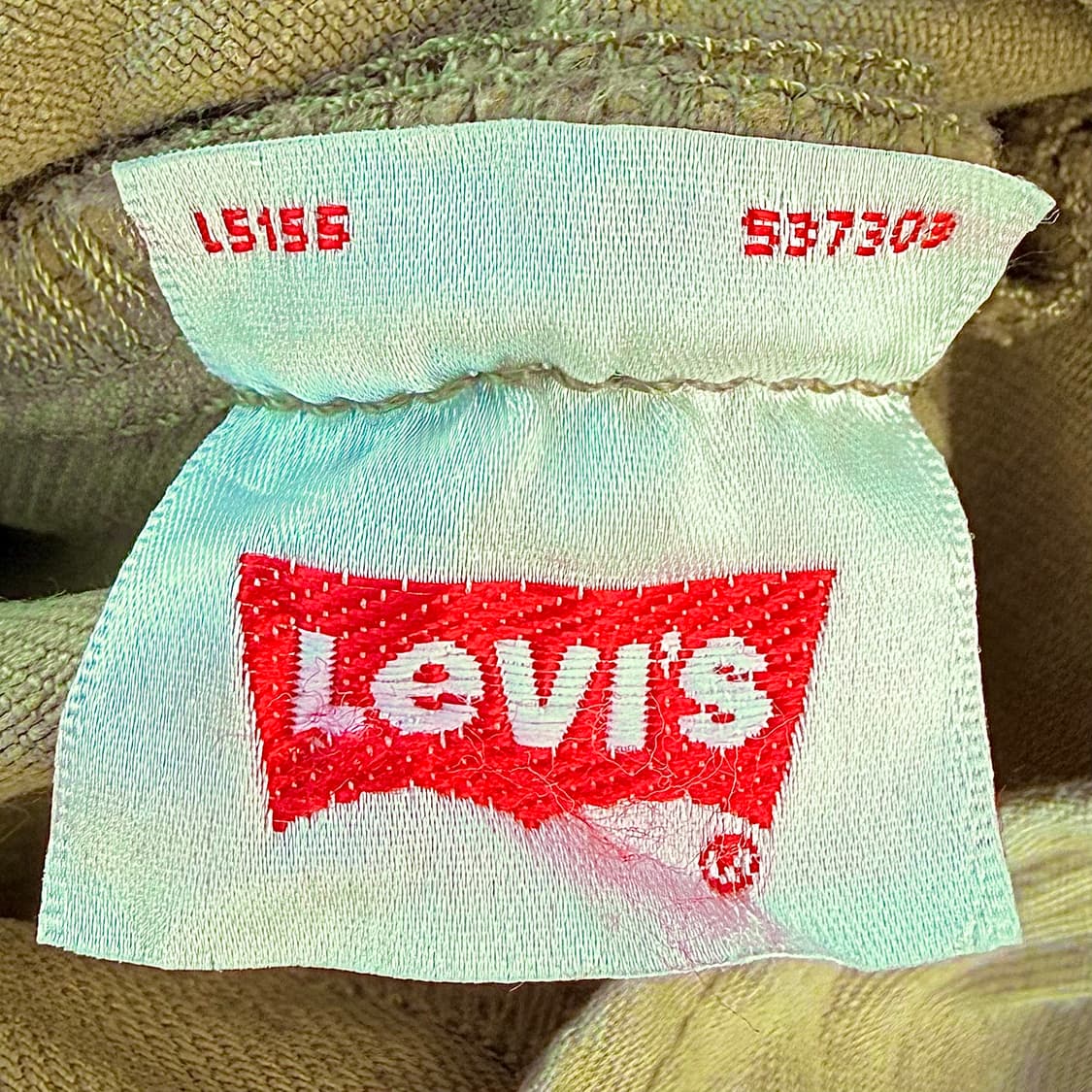 리바이스 501 스트레이트 베이지 데님 (38)  상품이미지8