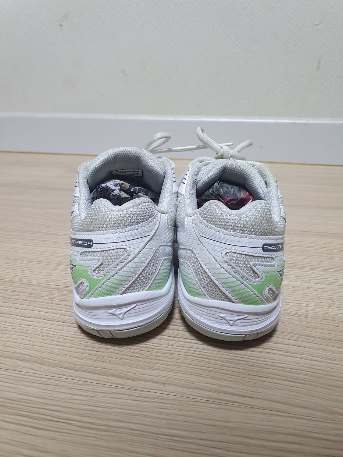 미즈노 사이클론스피드4 배드민턴화 및 체대입시화  240 상품이미지5