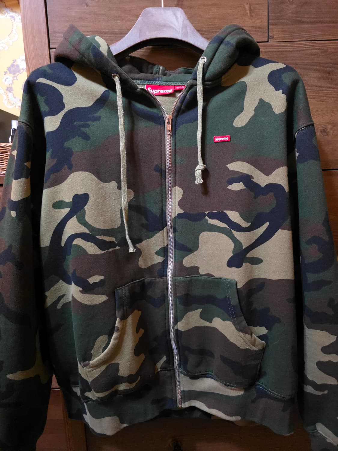 슈프림 카모 후드집업M 상품이미지1