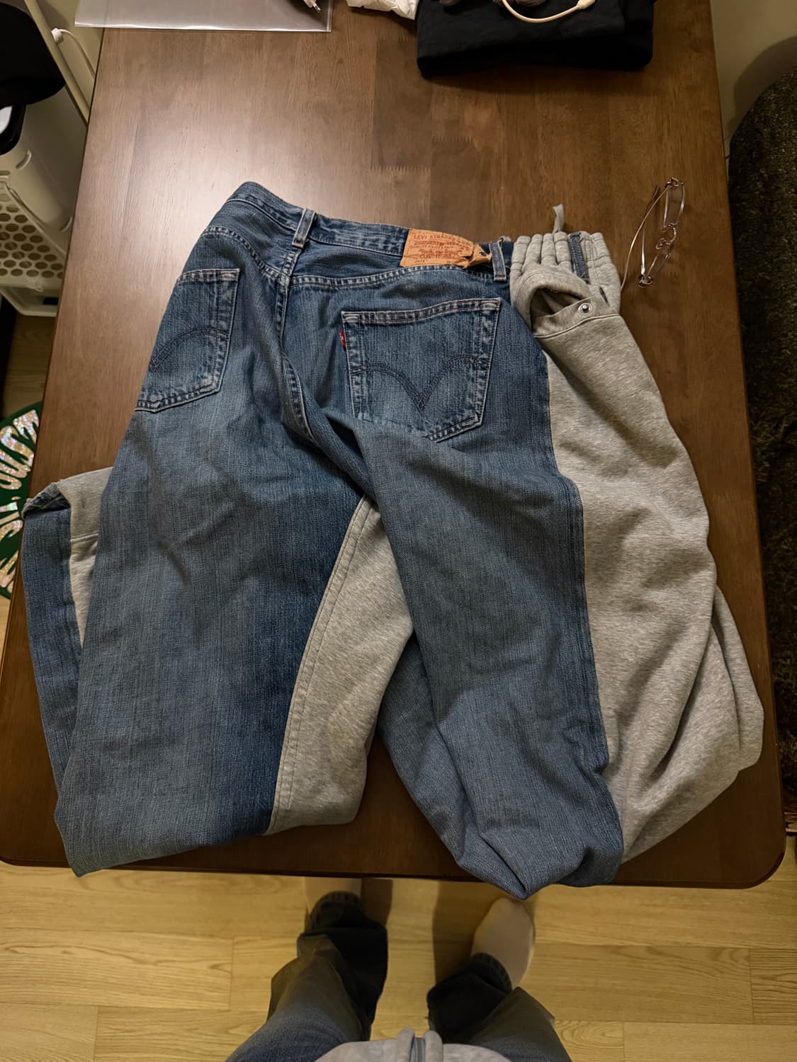 os) bless 블레스 오버조깅진 회청  상품이미지1