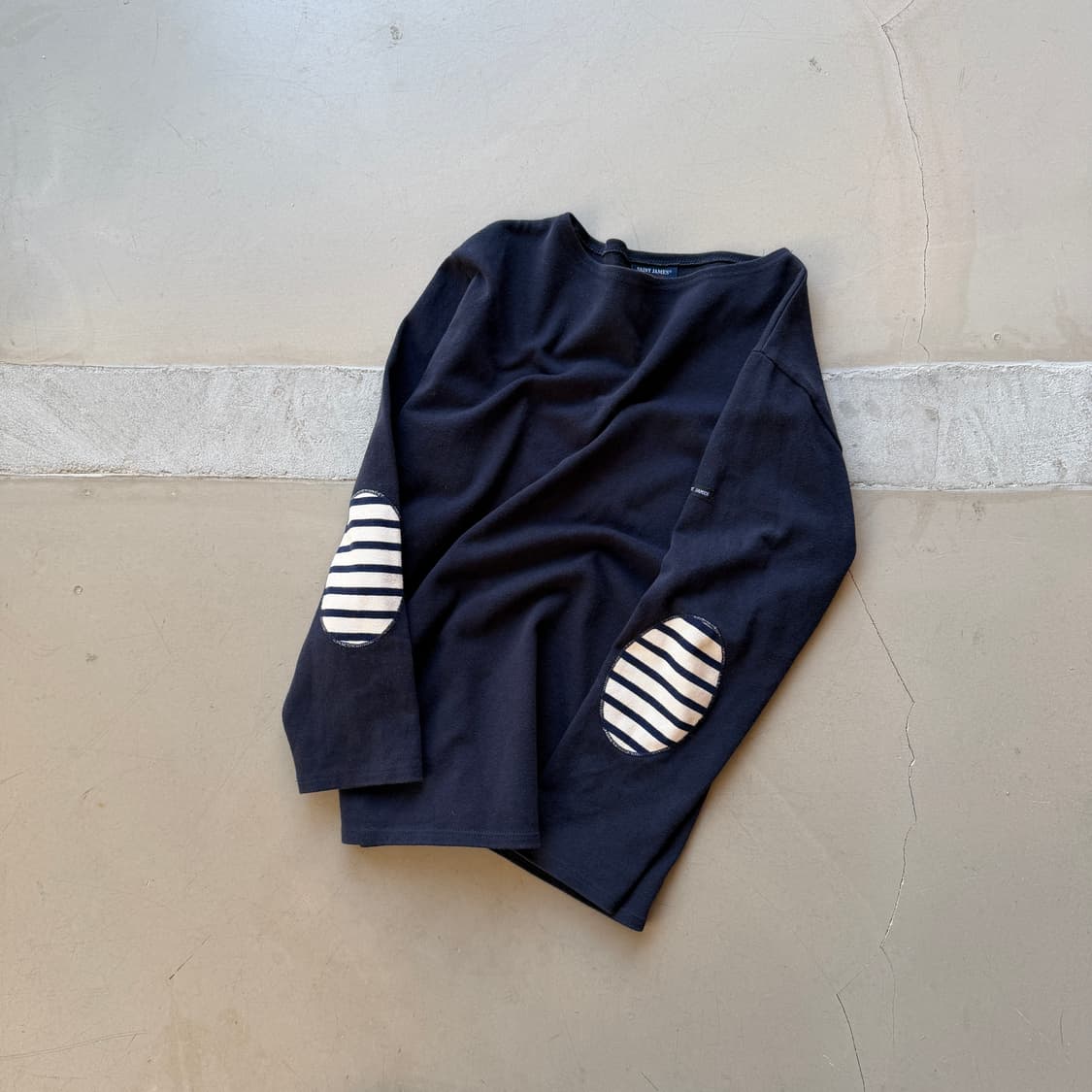 세인트 제임스 엘보우 패치 슬리브 상품이미지1