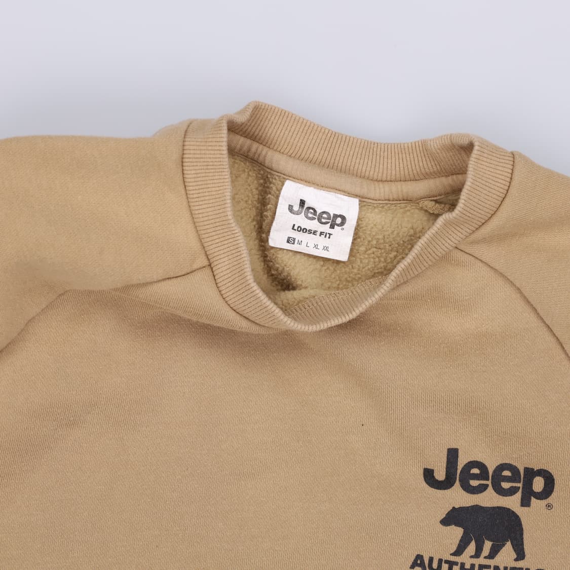 [S] 지프 여성 기모 맨투맨 티셔츠 1217H1 상품이미지3