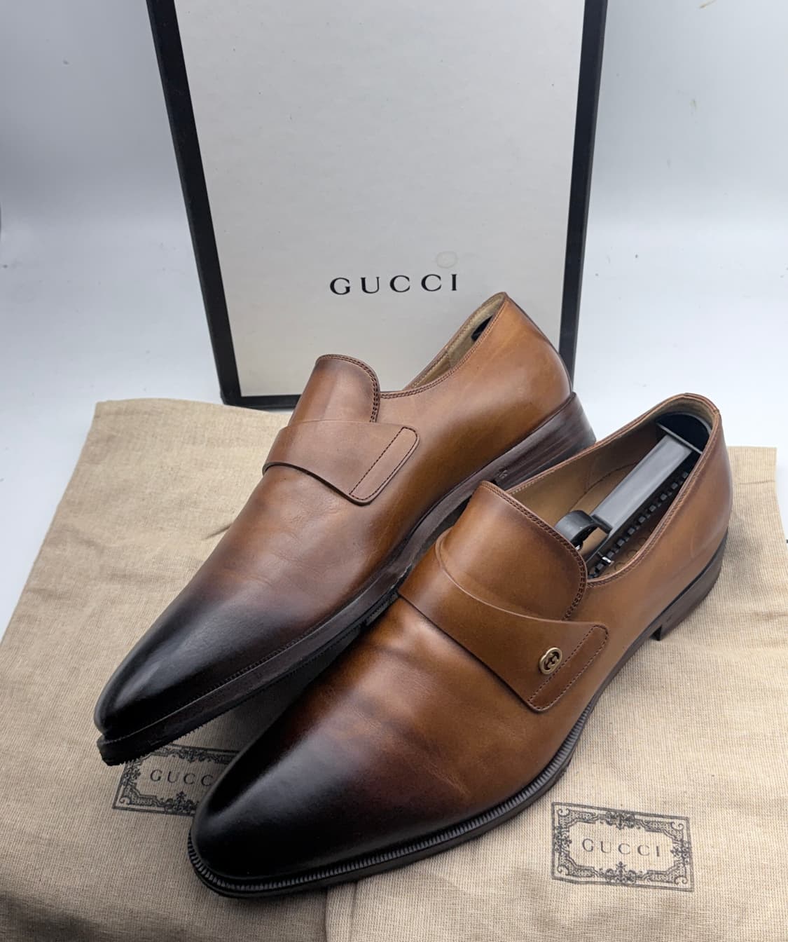 정품)구찌구두265 상품이미지7