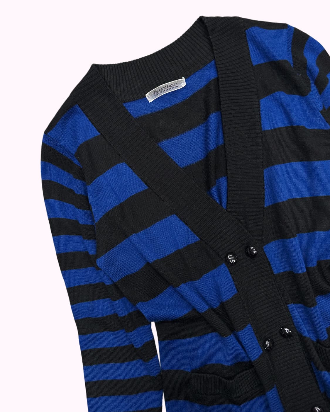 blue stripe double cardigan 상품이미지3