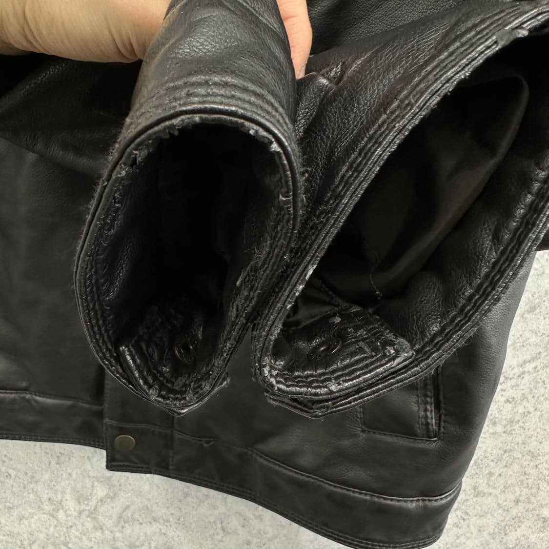 95 리바이스 남자 에코레더 쉐르파 트러커 자켓 상품이미지9