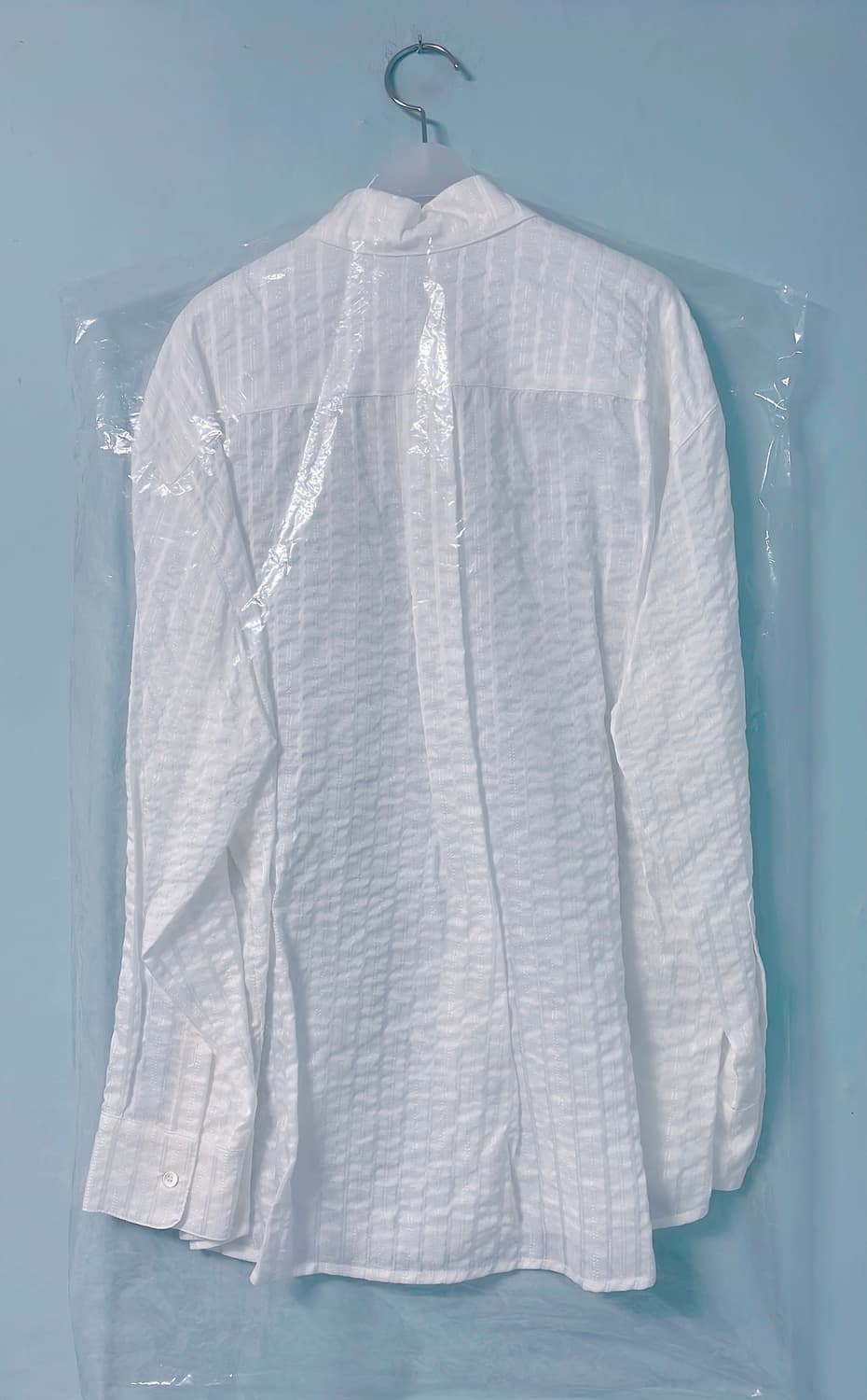 새상품:)헤이그 a vintage over shirt(white) 상품이미지10