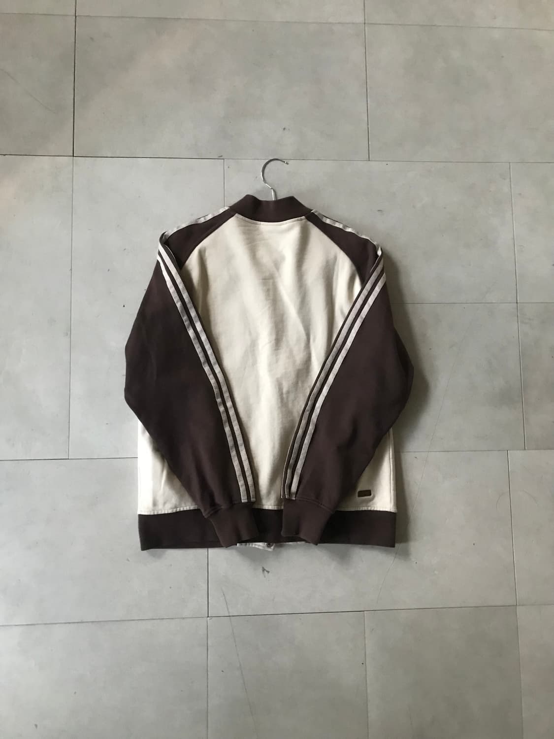 아디다스 크림 브라운 00s 바시티 상품이미지7