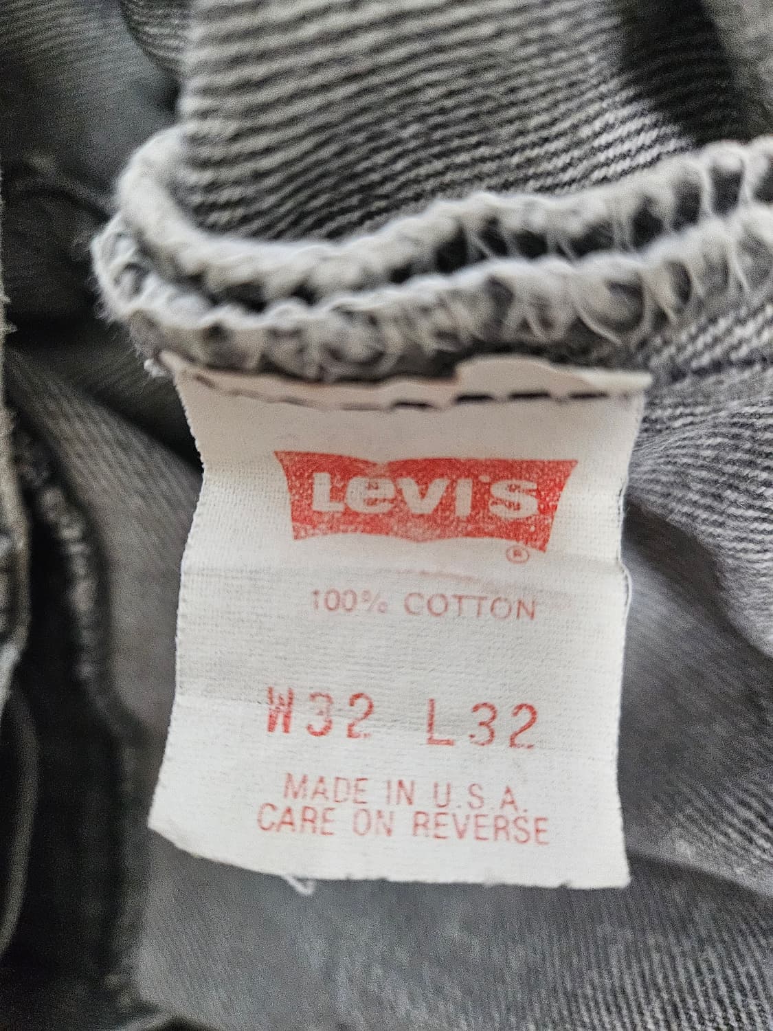 80s 리바이스 501 블랙 스톤워싱 상품이미지9