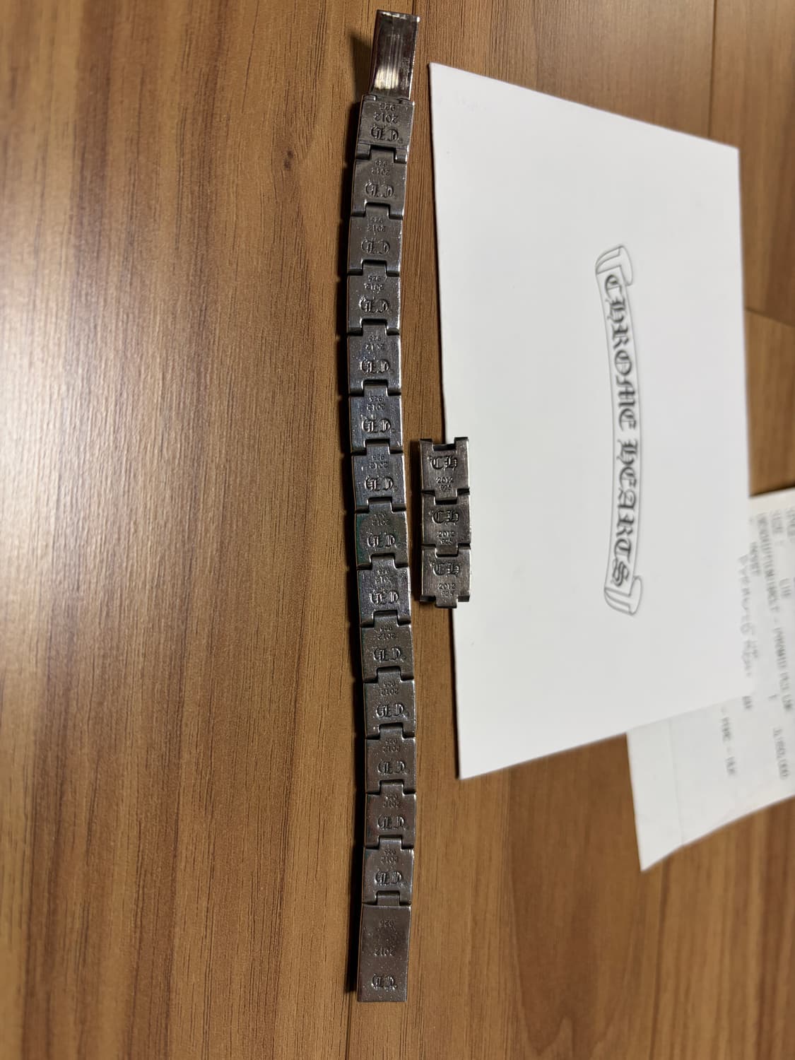 크롬하츠 피라미드 플러스 MED 팔찌 상품이미지3