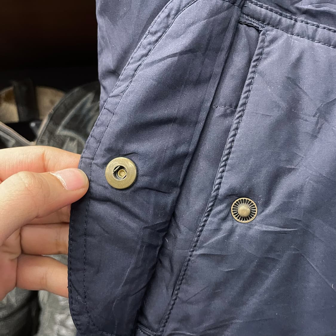 폴로 랄프로렌 체크 리버시블 다운 베스트 조끼 패딩 N53 상품이미지6