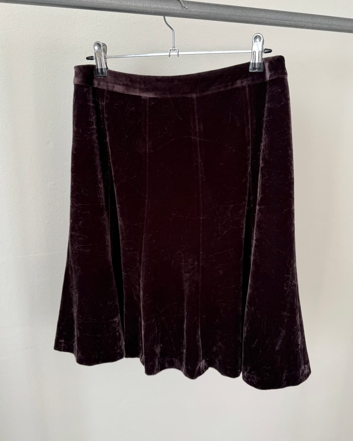 빈티지 벨벳 스커트 상품이미지5