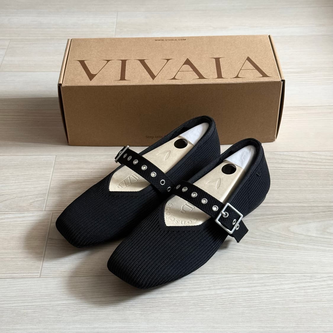 (새상품) 비바이아 마고 메리제인 3.0 (미리엘) 플랫슈즈 블랙 230 상품이미지1