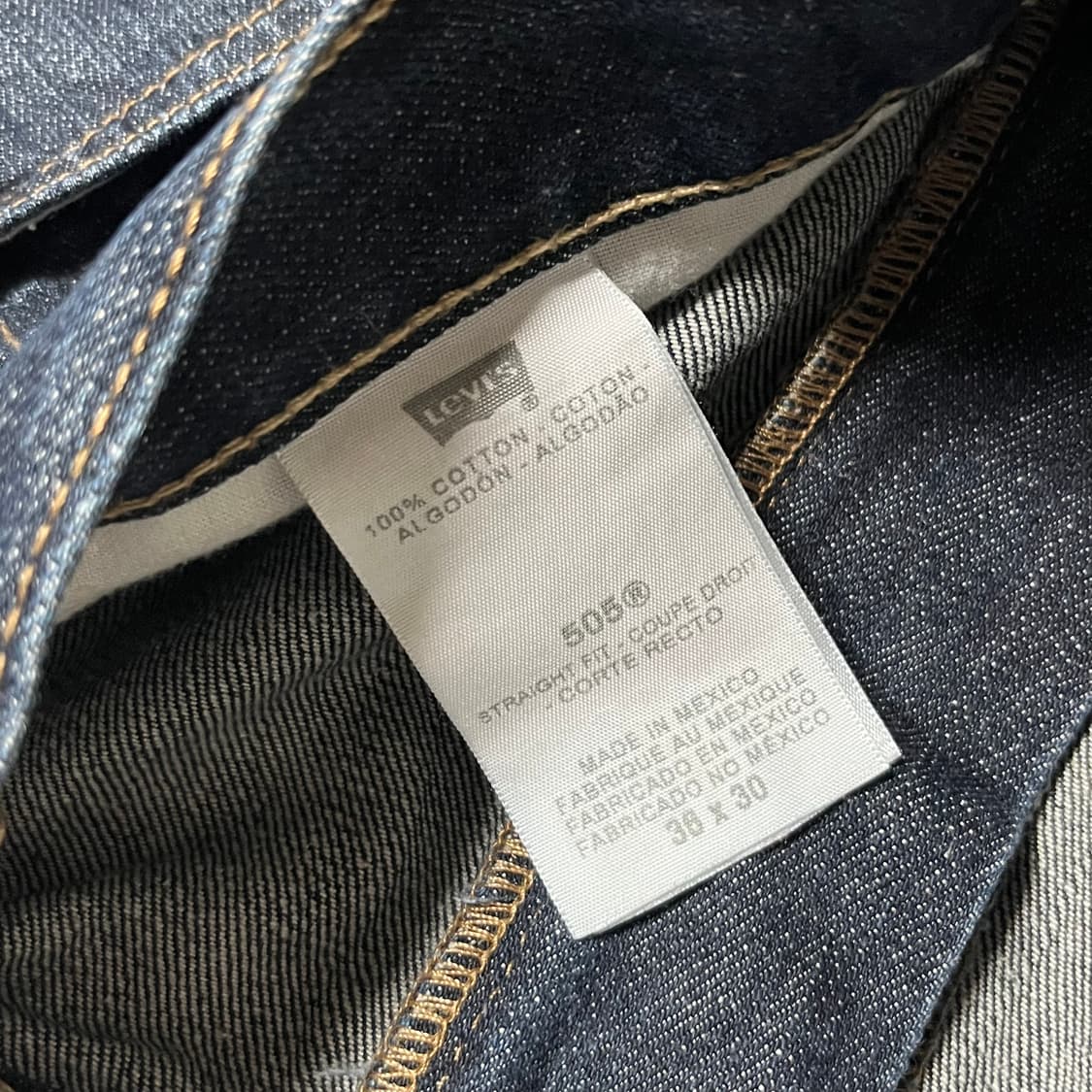 [Levi's] 리바이스 505 레귤러핏 스트레이트 데님팬츠 상품이미지5