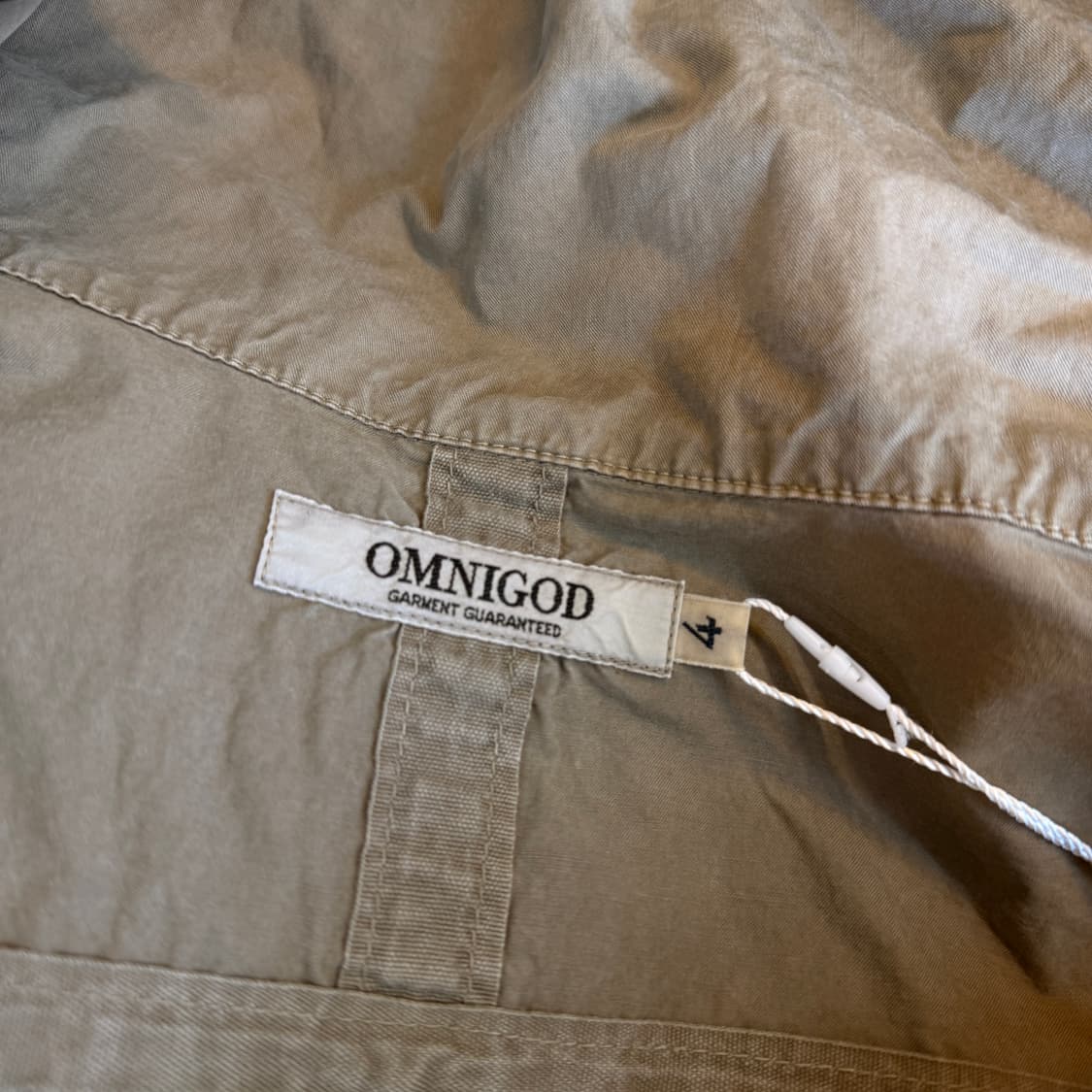 옴니갓 OMNIGOD 라이트 나일론 미리터리베이스 자켓 4 사이즈 상품이미지10
