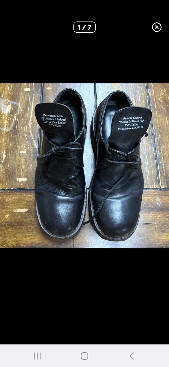 라프시몬스 20ss 더비 43사이즈 상품이미지1