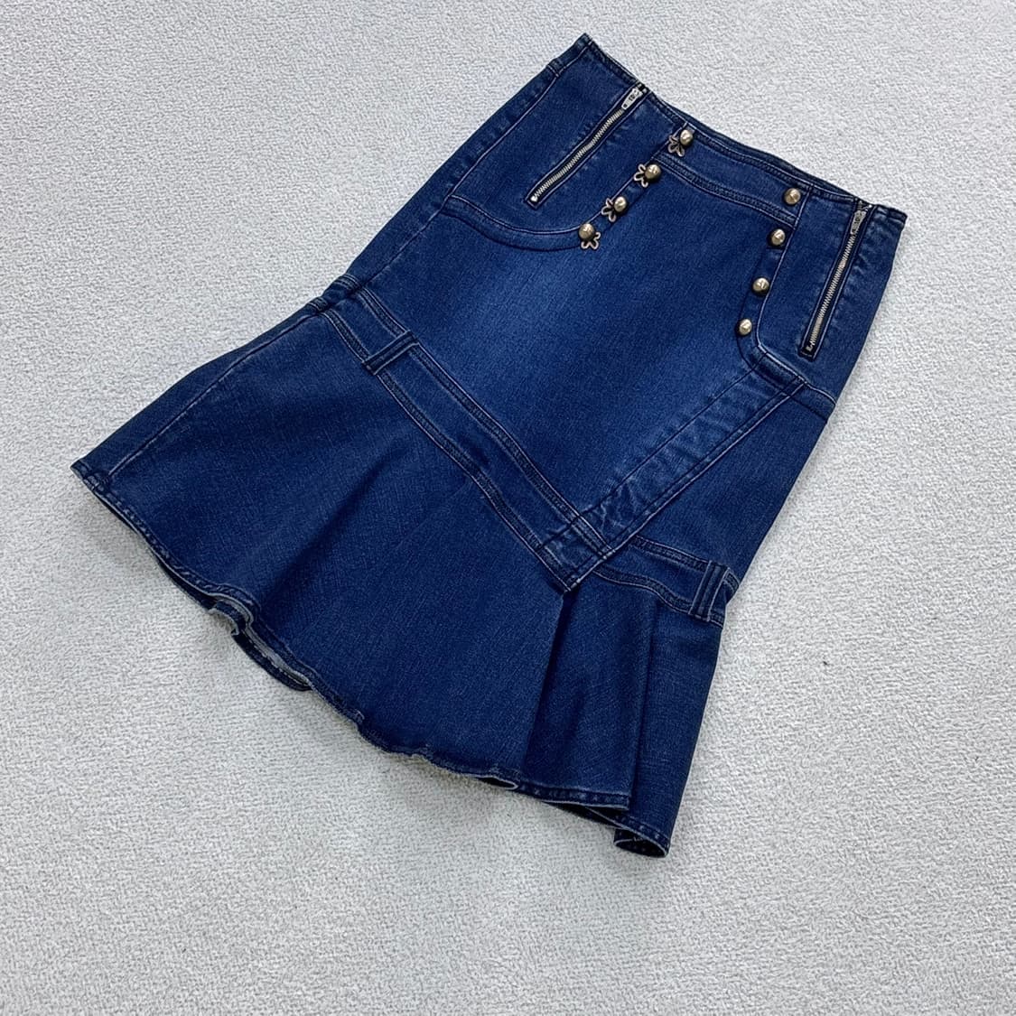 64-92 OMD 데님 미디 스커트 0326E 상품이미지1