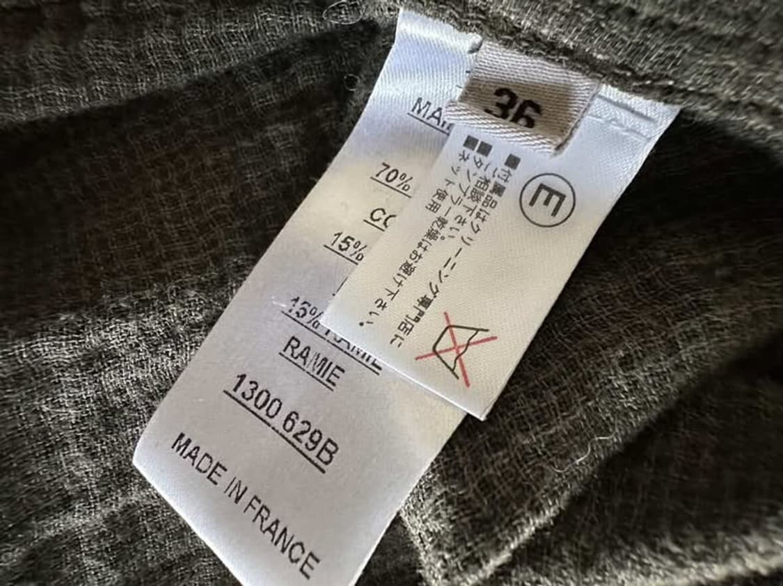 [Balmain] AW/10 rawhem gauze shirt 상품이미지3