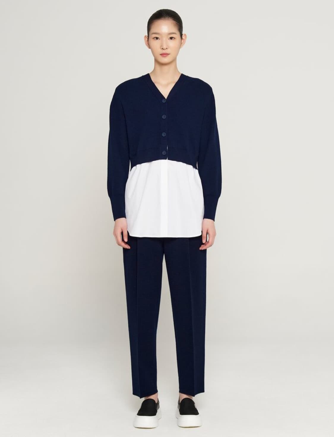 구호 캐시미어울 허리밴드 니트 팬츠 M사이즈 상품이미지1